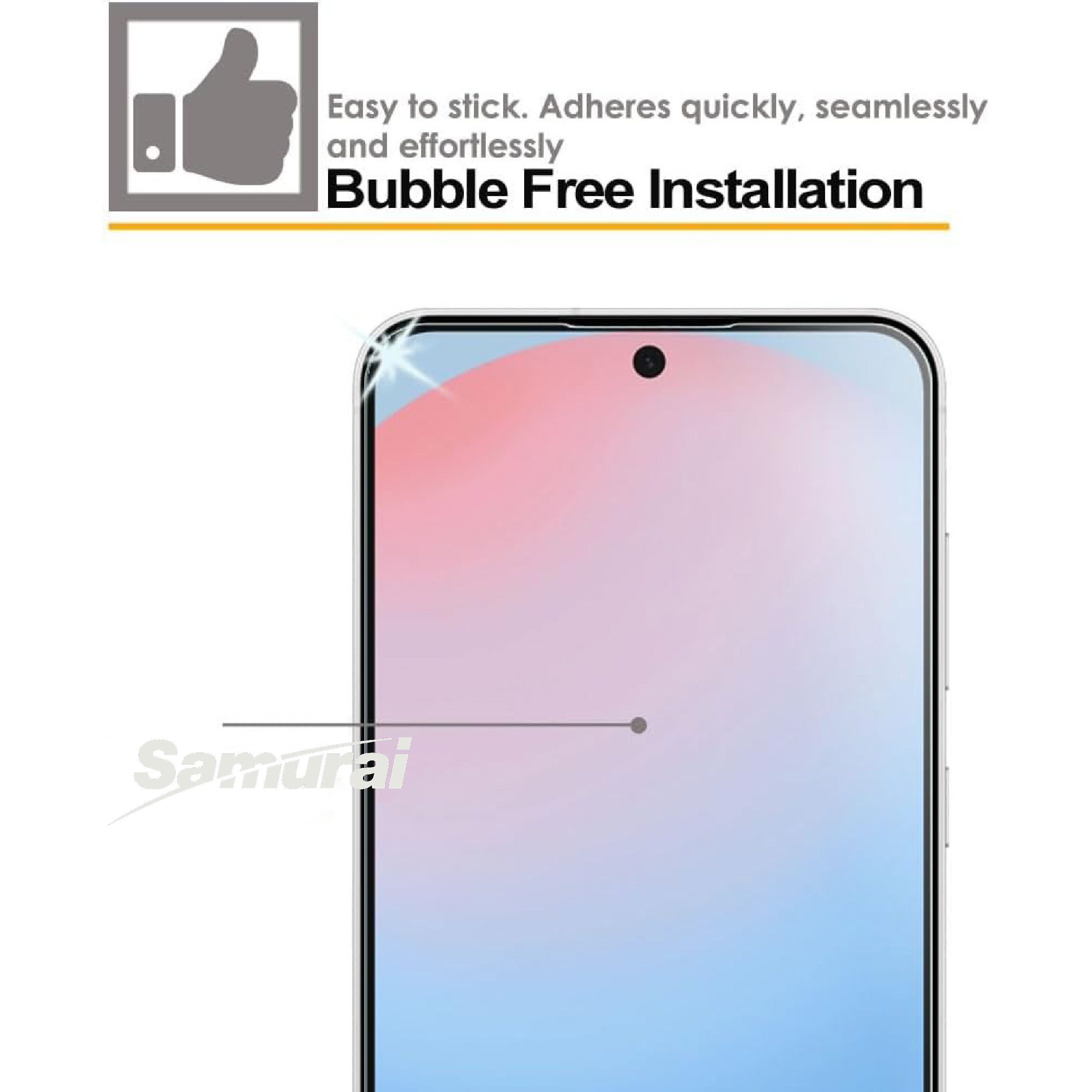 محافظ صفحه نمایش سامورایی مدل Invisiglass مناسب برای گوشی موبایل سامسونگ Galaxy S24 FE - Image 9