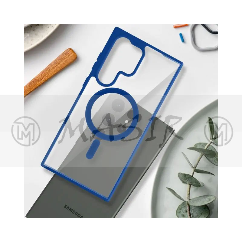 کاور مسیر مدل Silicone Magnetic Magsafe مناسب برای گوشی موبایل سامسونگ Galaxy S23 Ultra - Image 4