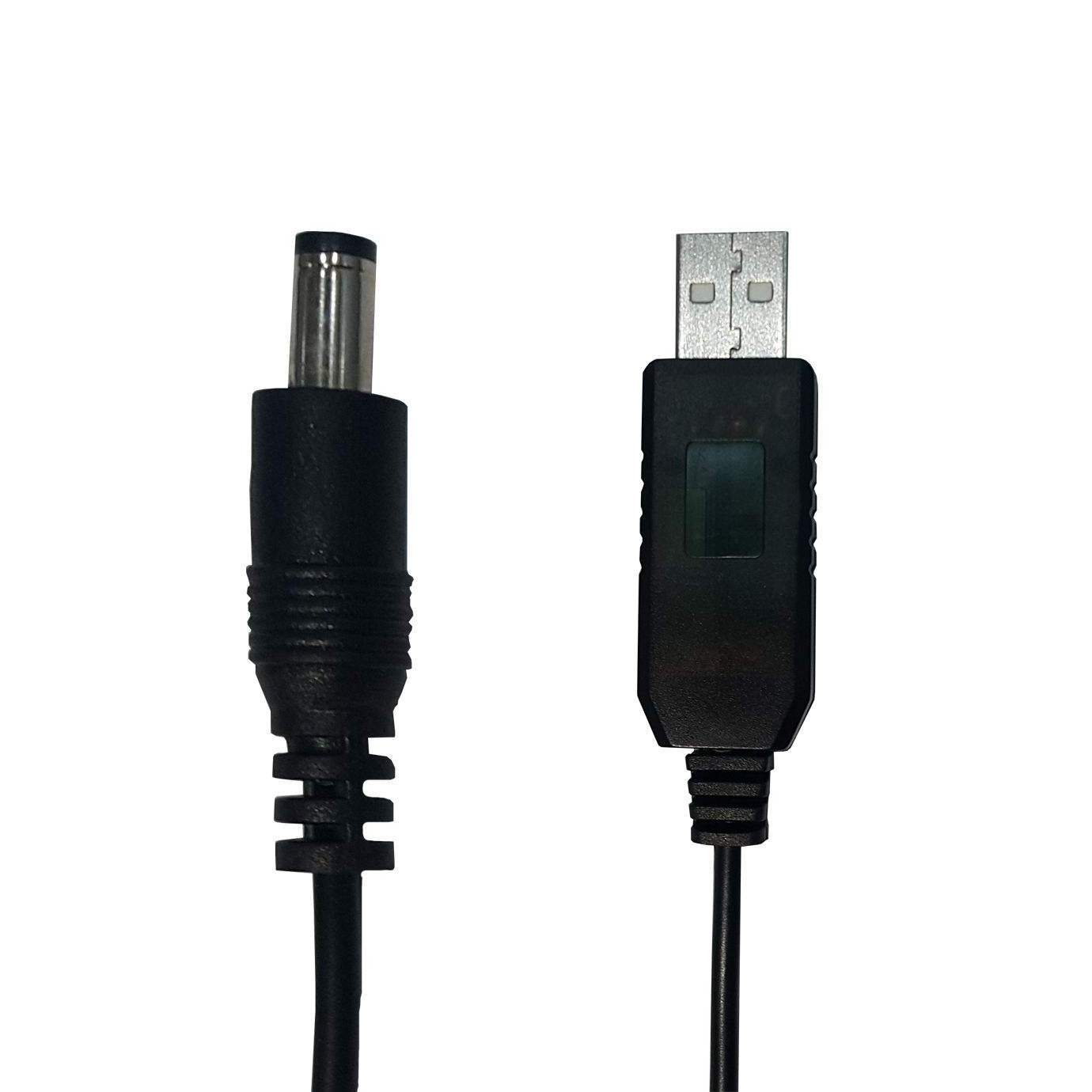کابل تبدیل پاوربانک به مودم USB به DC مدل 12V طول 1 متر - Image 3