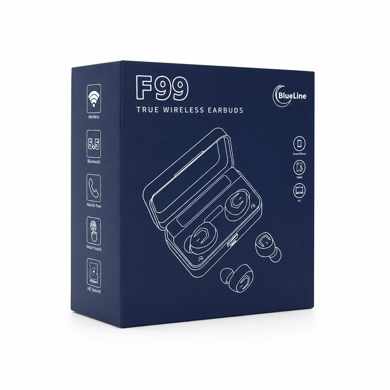 هدفون بلوتوثی بلولاین مدل F99 - Image 2