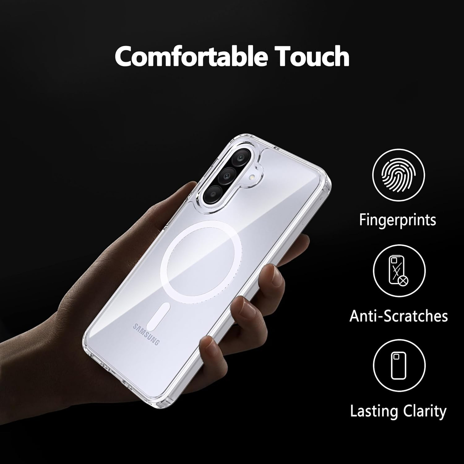 کاور گوف مدل Clear مناسب برای گوشی موبایل سامسونگ Galaxy A36 - Image 6