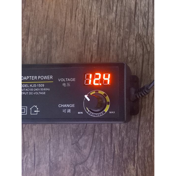 آداپتور متغیر 3 تا 24 ولت 2.5 آمپر مدل KJS-1509 - Image 4