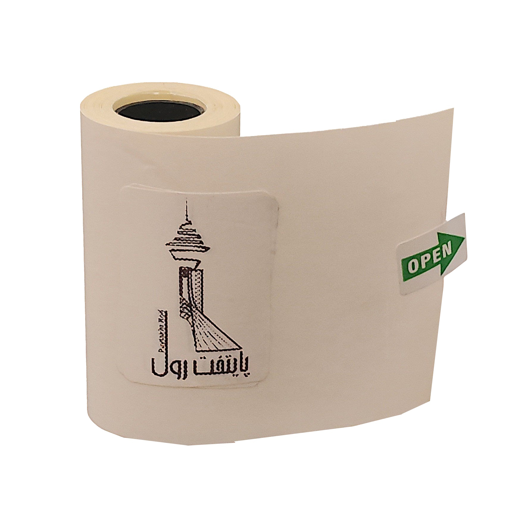 لیبل حرارتی پشت چسبدار پایتخت رول مدل LPW3
