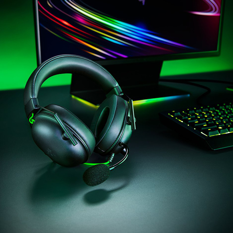 هدست گیمینگ ریزر مدل BlackShark V2 X با نویز کنسلینگ بدنه و نویز کنسلینگ میکروفون (ENC)، اتصال از طریق جک 3.5 میلیمتری، دارای صدای فراگیر 7.1 کاناله، دارای تکنولوژی صدای 360 درجه - Image 8