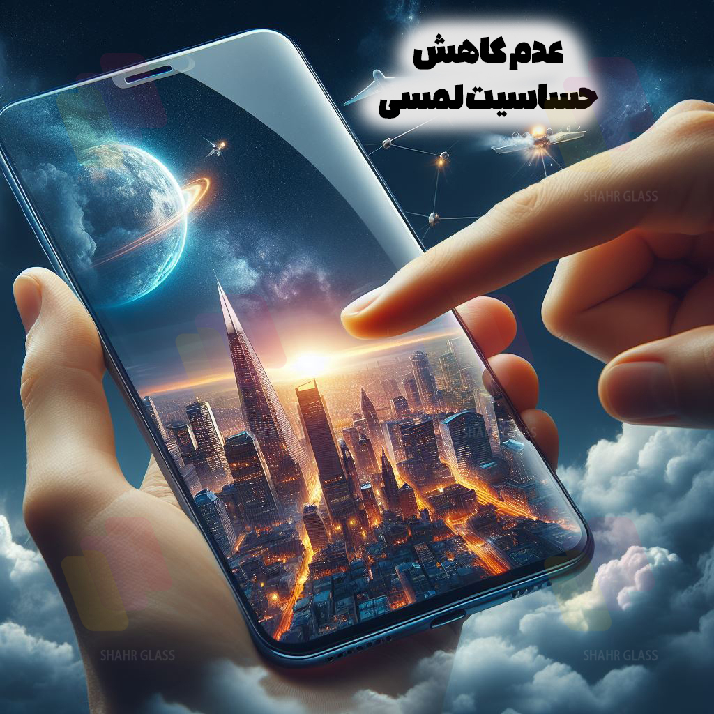 محافظ صفحه نمایش شهر گلس مدل FUSU20 مناسب برای گوشی موبایل اپل iPhone 7 / iPhone 8 - Image 4