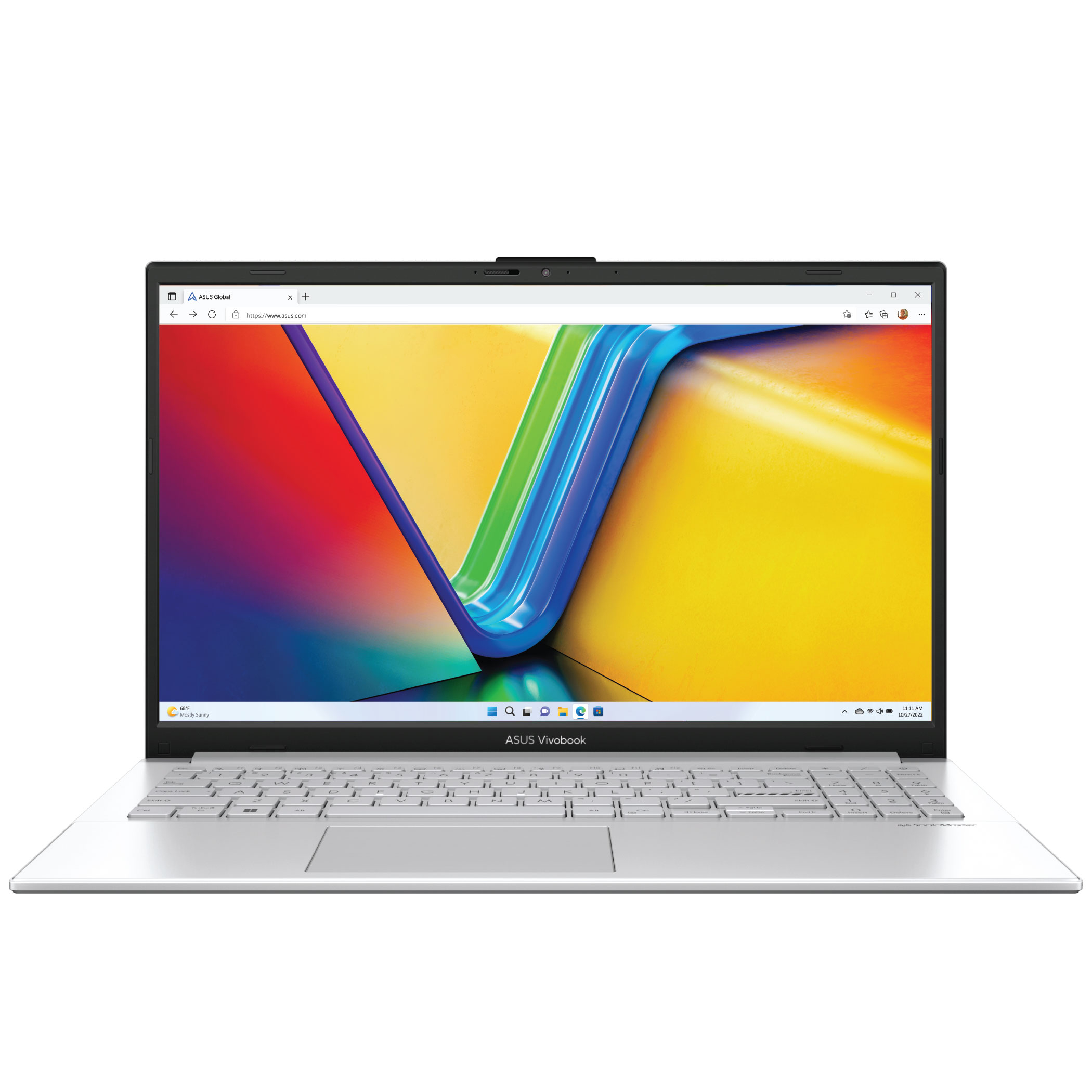 لپتاپ ایسوس مدل Vivobook Go 15 E1504GA-NJ558 با پردازنده Core i3- N305، رم DDR4 4GB با فرکانس 3200MHz، حافظه SSD با ظرفیت 256GB، نمایشگر 15.6 اینچ IPS با وضوح Full HD - Image 2