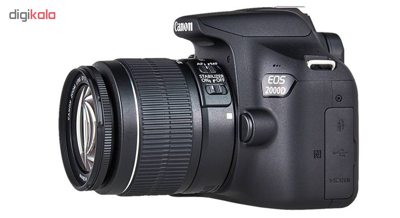 دوربین دیجیتال کانن مدل EOS 2000D به همراه لنز 18-55 میلی متر IS II - Image 7