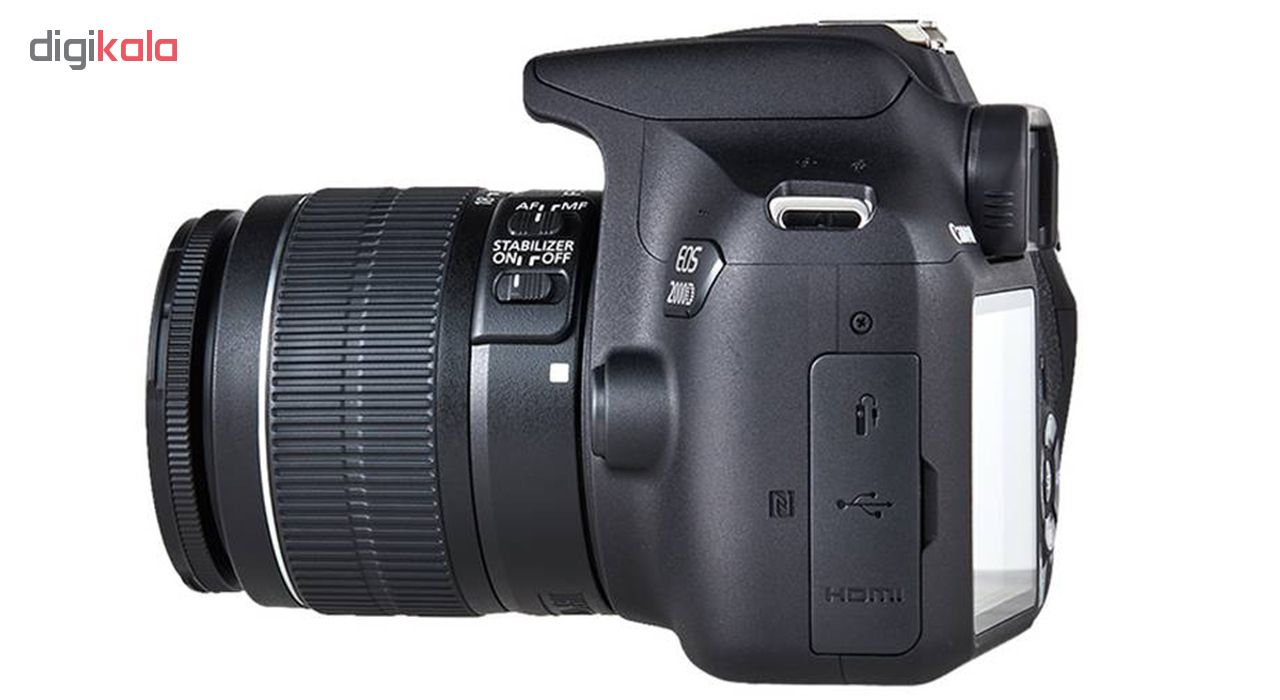 دوربین دیجیتال کانن مدل EOS 2000D به همراه لنز 18-55 میلی متر IS II - Image 6