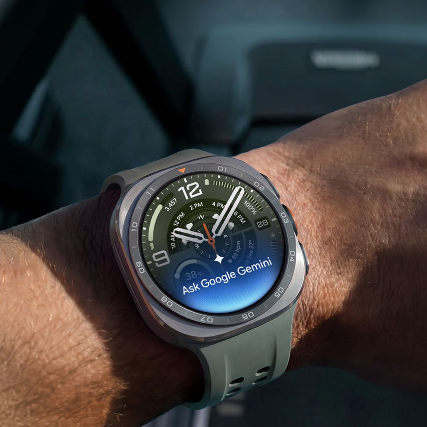ساعت هوشمند 47 میلیمتری سامسونگ مدل Galaxy Watch Ultra 2 با بند لاستیکی - Image 7