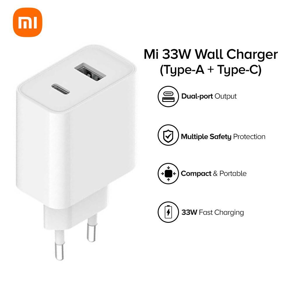 شارژر دیواری شیائومی مدل 33W به همراه کابل تبدیل USB-C - Image 2