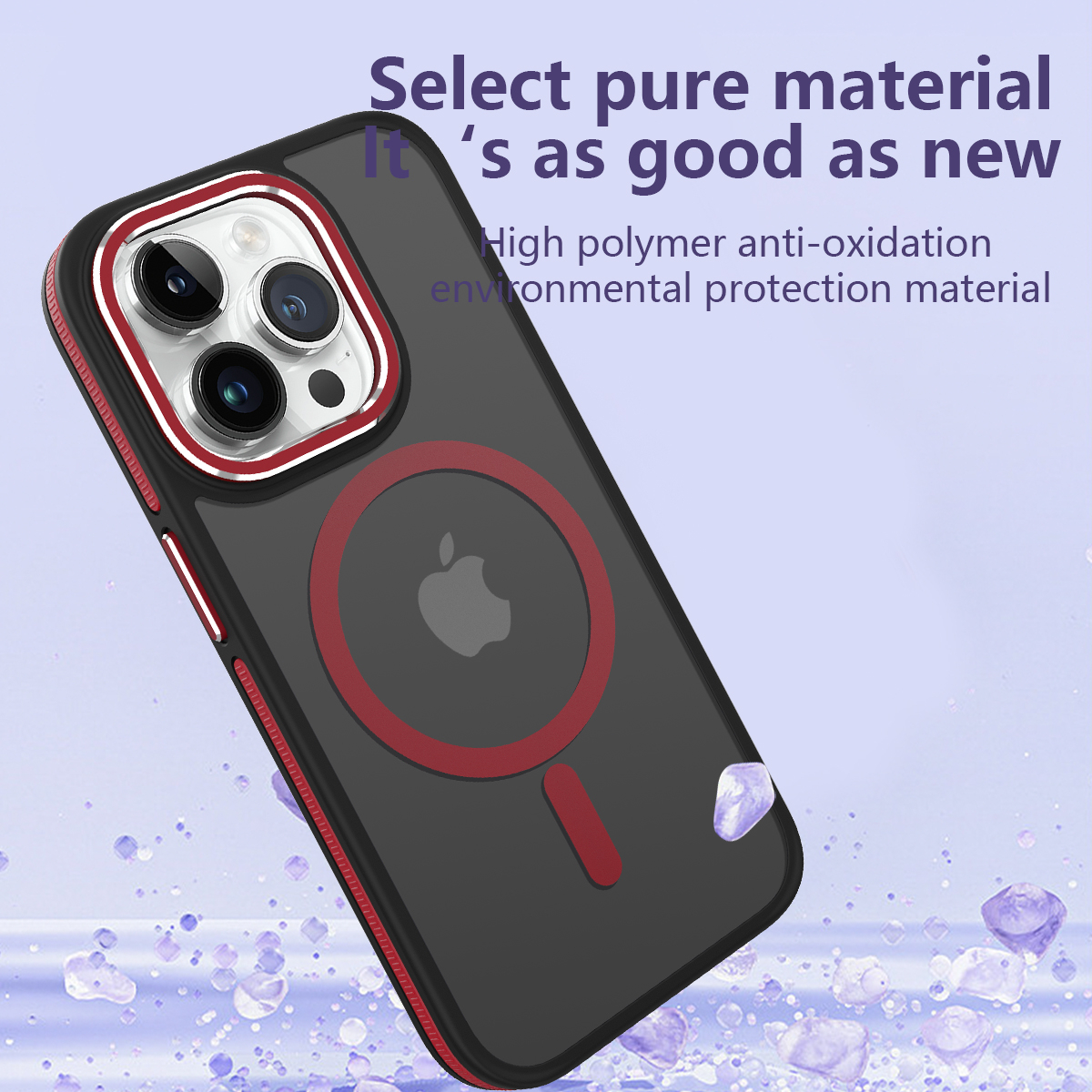 کاور مدل YC-1 Mag مناسب برای گوشی موبایل اپل iPhone 13 / 14 - Image 12