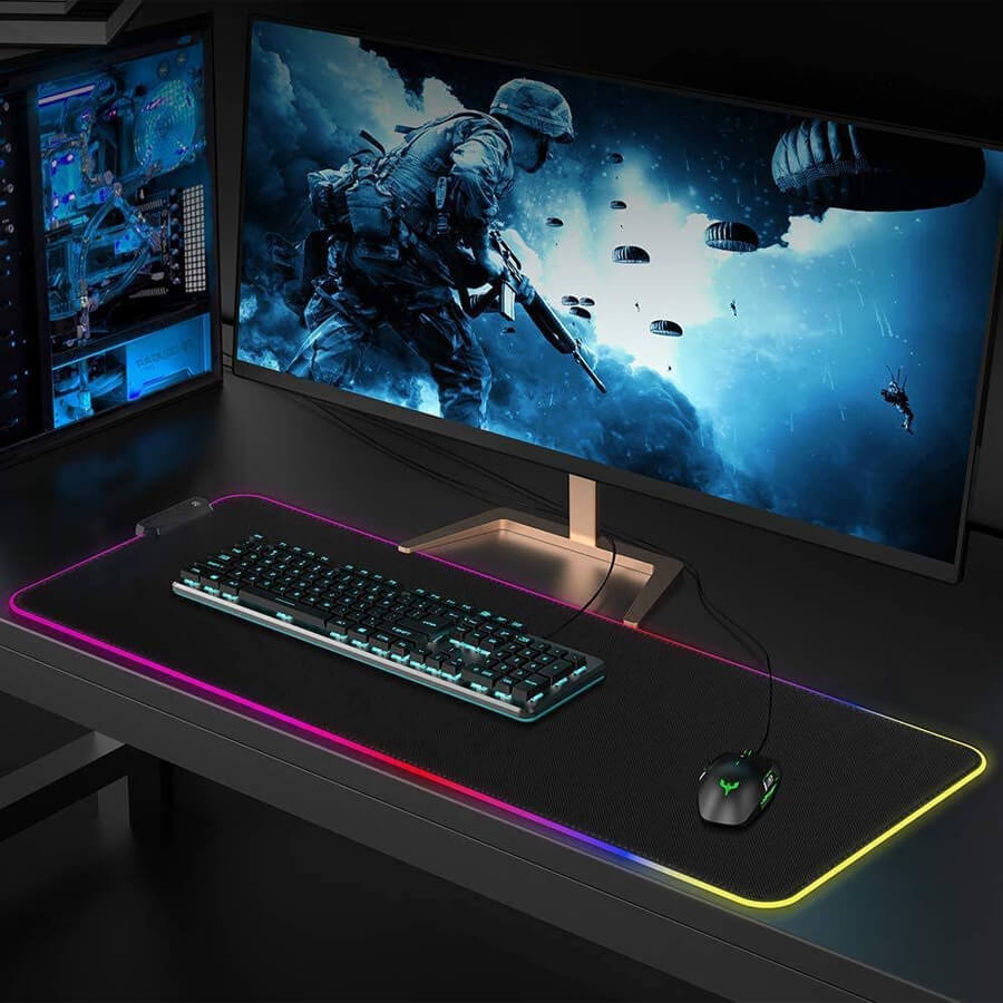 ماوس پد مخصوص بازی مدل RGB 80x30 - Image 5