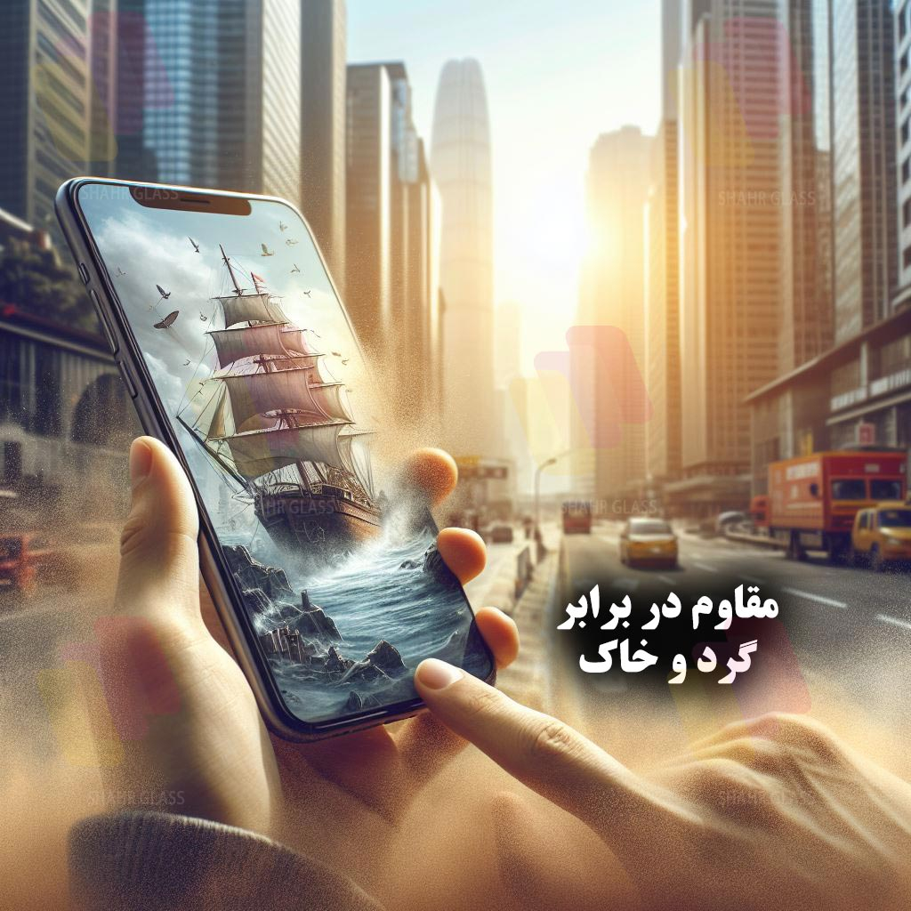 محافظ صفحه نمایش شهر گلس مدل SHIPS مناسب برای گوشی موبایل سامسونگ Galaxy A71 4G / A71 5G / A72 / A73 5G - Image 4