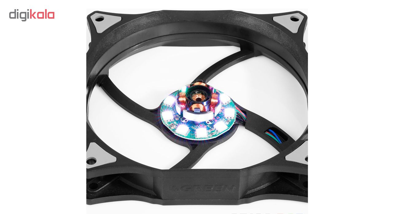 فن کیس گرین مدل GF120RGB - Image 10