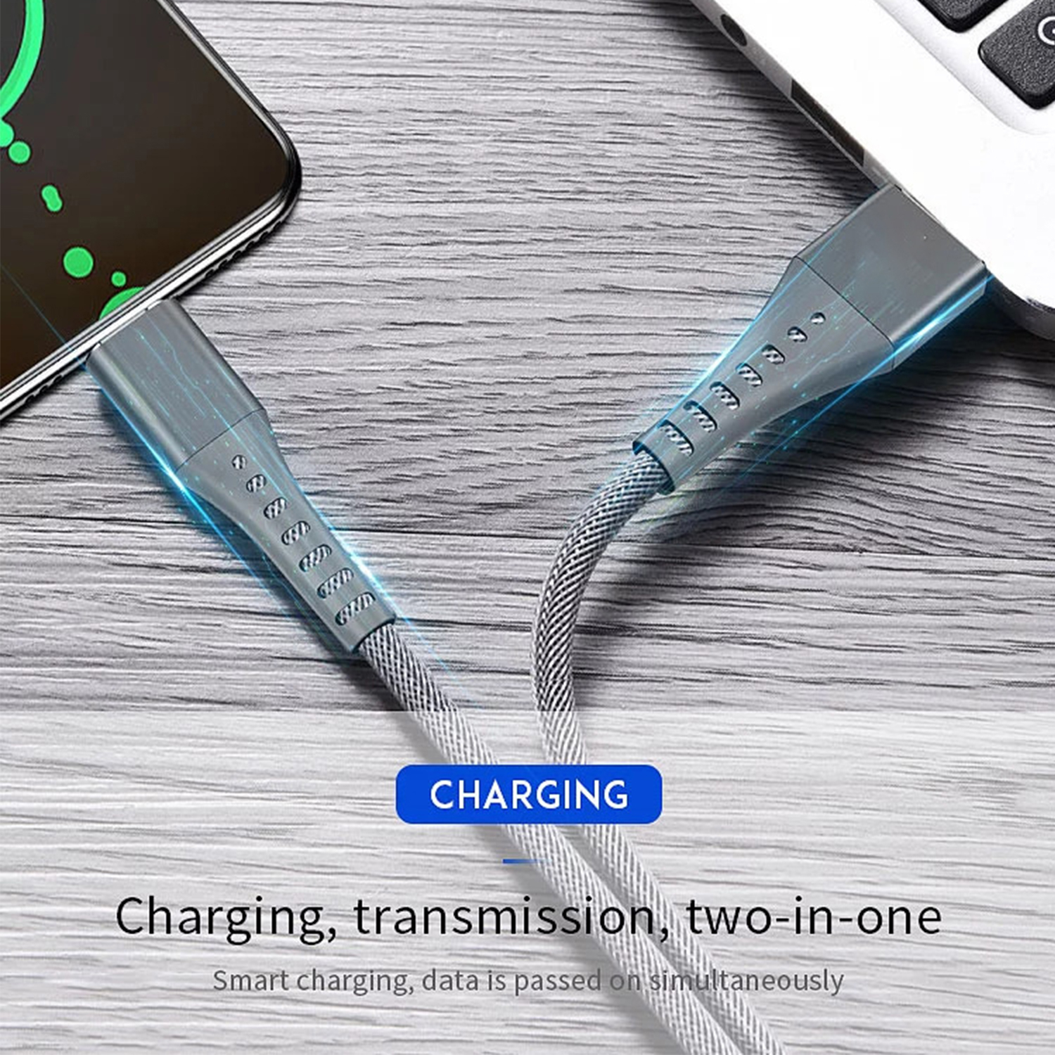 کابل تبدیل USB به لایتنینگ هزول مدل G22 طول 1 متر - Image 23