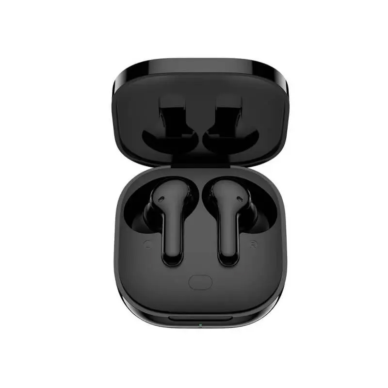 هدفون بلوتوثی کیو سی وای مدل T13 TWS با نویز کنسلینگ میکروفون (ENC)، درگاه شارژ USB Type-C، دارای میکروفون دوگانه، دارای قابلیت جداسازی صدا، مقاوم در برابر رطوبت و عرق - Image 6
