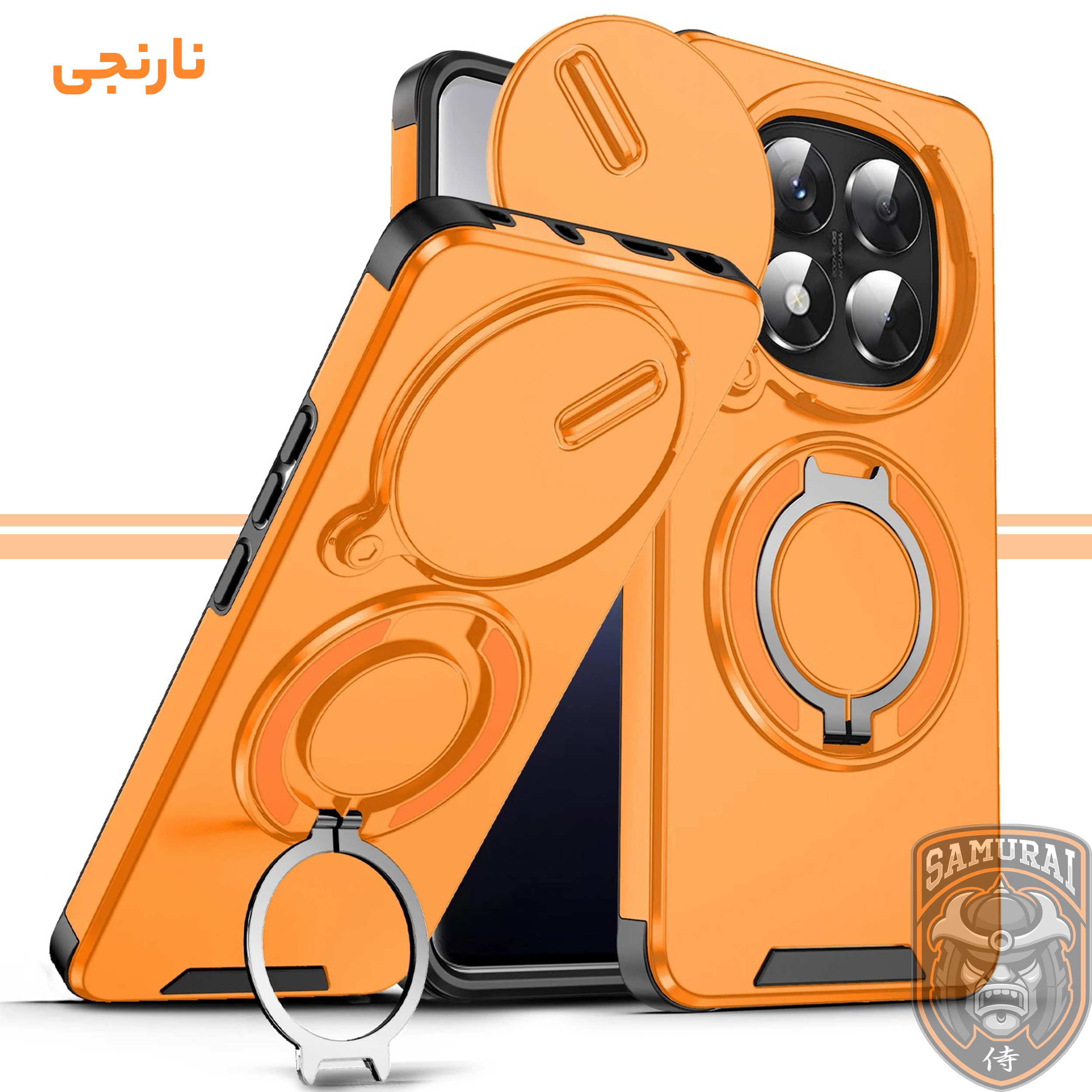 کاور سامورایی مدل Eros مناسب برای گوشی موبایل شیائومی Redmi Note 14 Pro 4G / Note 14 Pro 5G / Note 14 Pro Plus - Image 11
