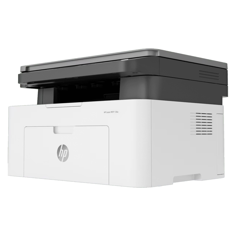پرینتر لیزری 3 کاره اچپی مدل Laser MFP 136w با قابلیت پرینت، اسکن و کپی، مجهز به اتصال Wi-Fi و USB - Image 6