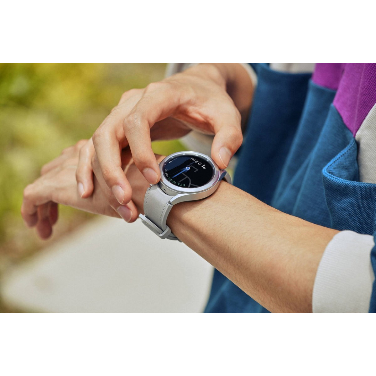 ساعت هوشمند سامسونگ مدل Galaxy Watch4 Classic 46mm بند سیلیکونی - Image 14