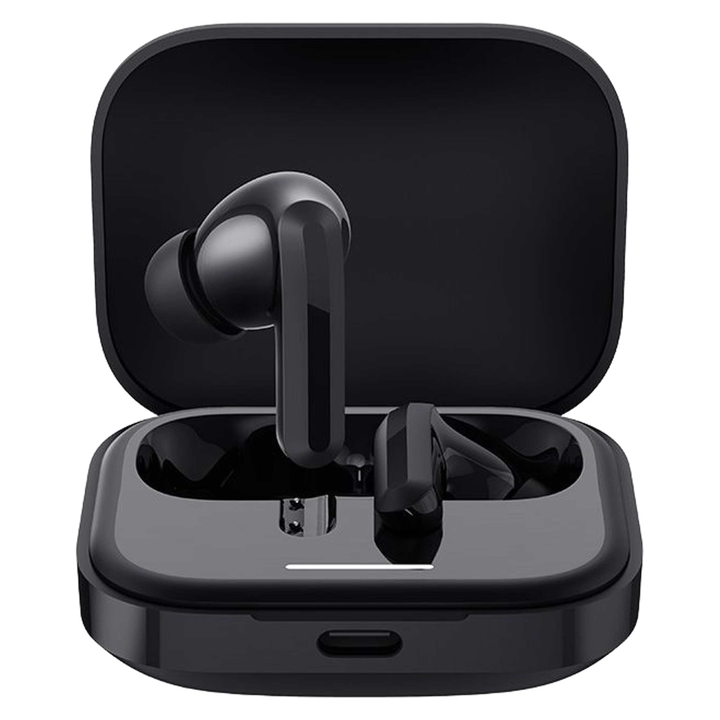 هدفون بلوتوثی شیائومی مدل Redmi Buds 5 با نویز کنسلینگ فعال (ANC)، درگاه شارژ USB Type-C، دارای نشانگر روی محفظه شارژ - Image 2