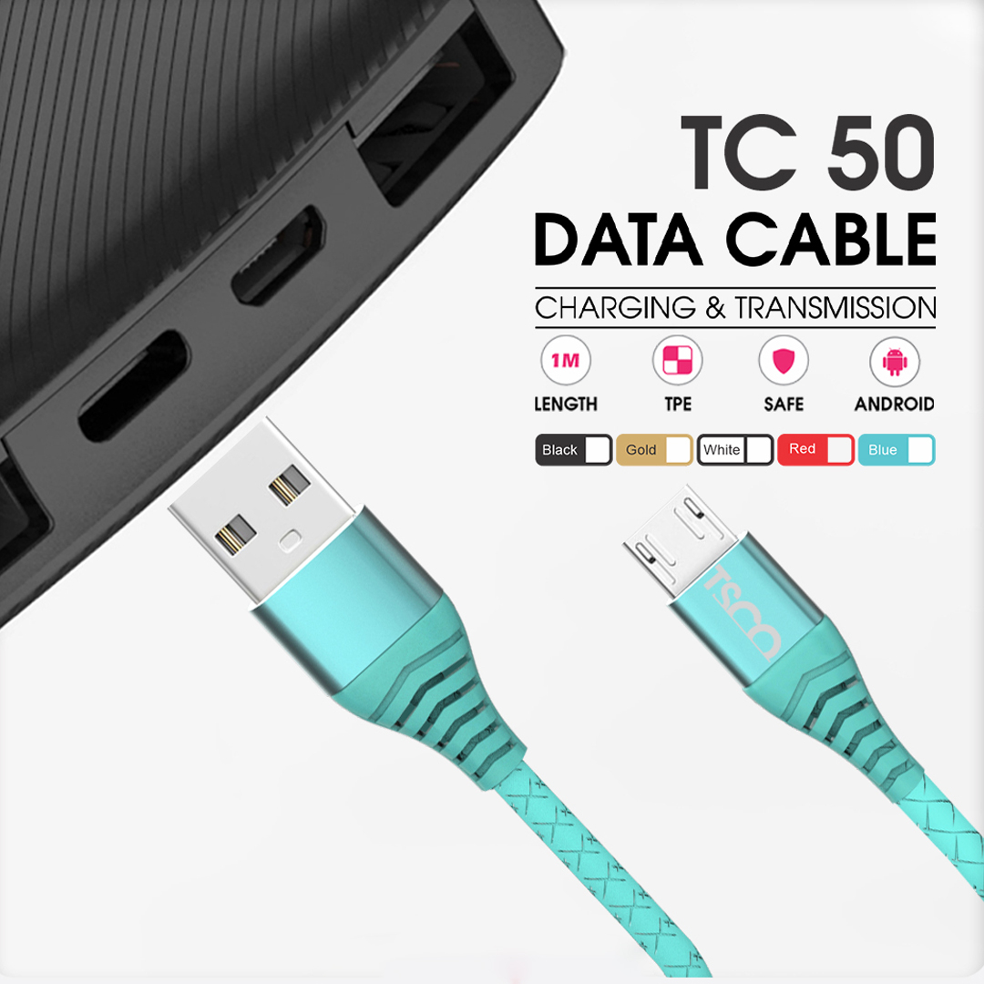 کابل تبدیل USB به microUSB تسکو مدل TC 50 طول 0.9 متر - Image 18