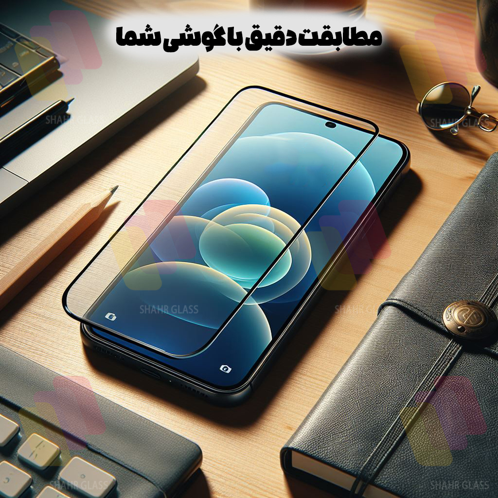 محافظ صفحه نمایش شیشه ای شهر گلس مدل FUL2 مناسب برای گوشی موبایل اپل iPhone 13 Pro / iPhone 13 / iPhone 14 بسته دو عددی - Image 3