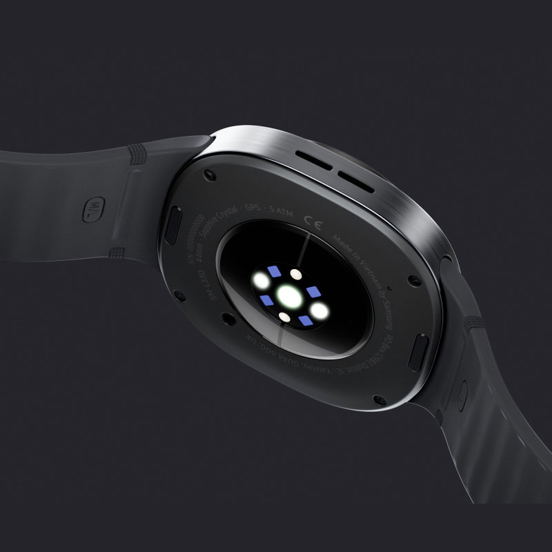 ساعت هوشمند 44 میلیمتری سامسونگ مدل Galaxy Watch 8 با بند پلاستیکی - Image 14