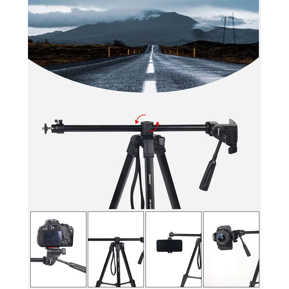 سه پایه دوربین جی ماری مدل KP-2209 - Image 4