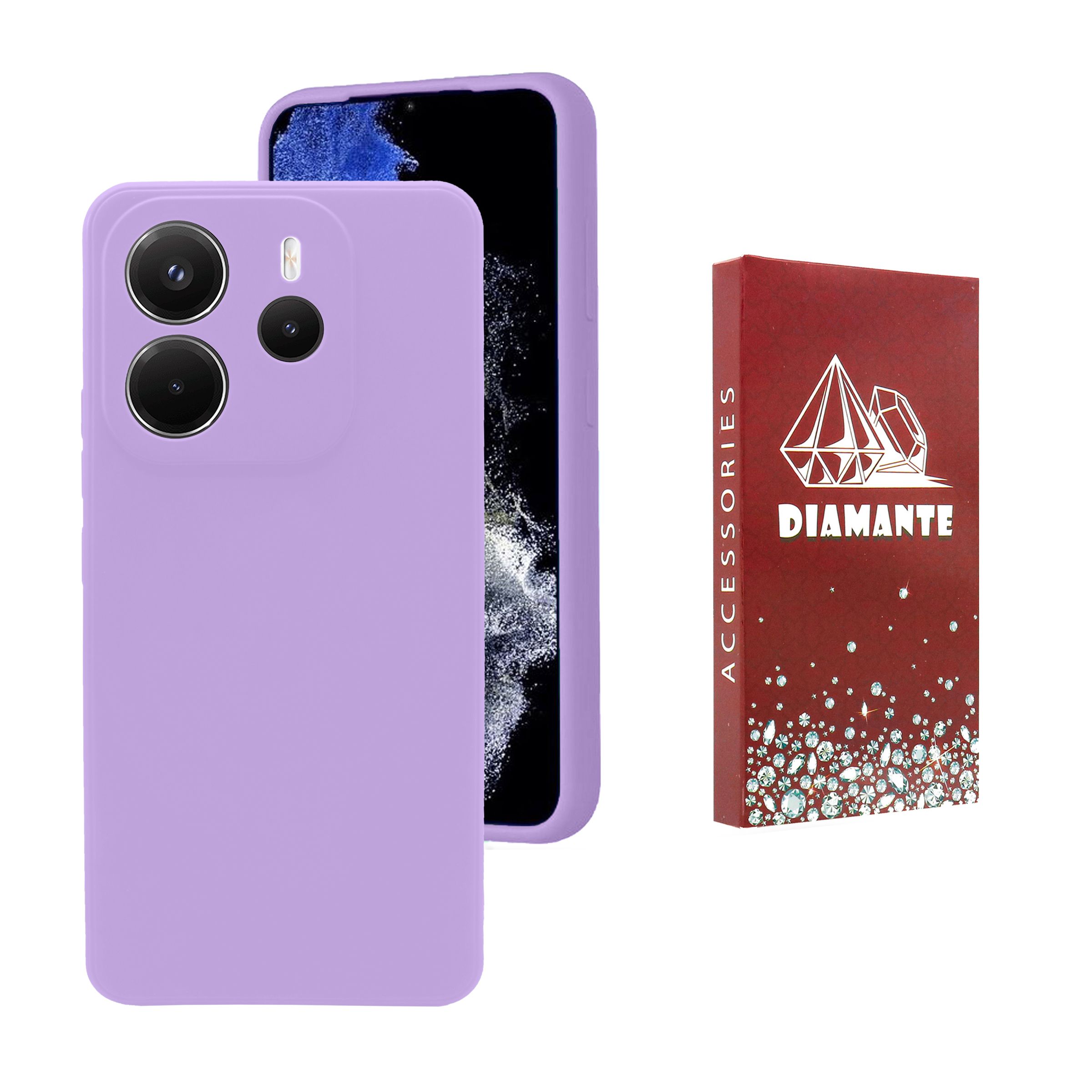 کاور دیامانته مدل Silick Ros مناسب برای گوشی موبایل شیائومی Redmi Note 14 4G