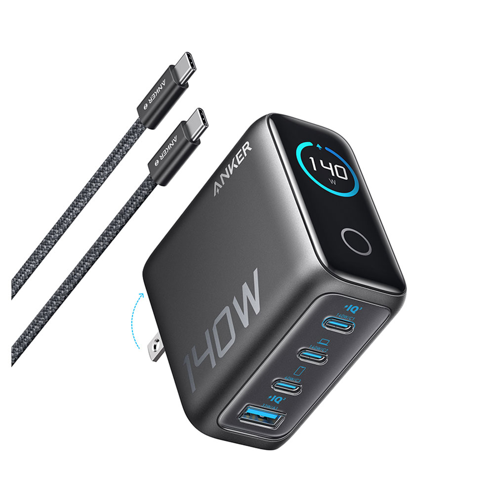 شارژر دیواری 140 وات انکر مدل A2697 به همراه کابل USB-C به طول 1.5 متر - Image 3