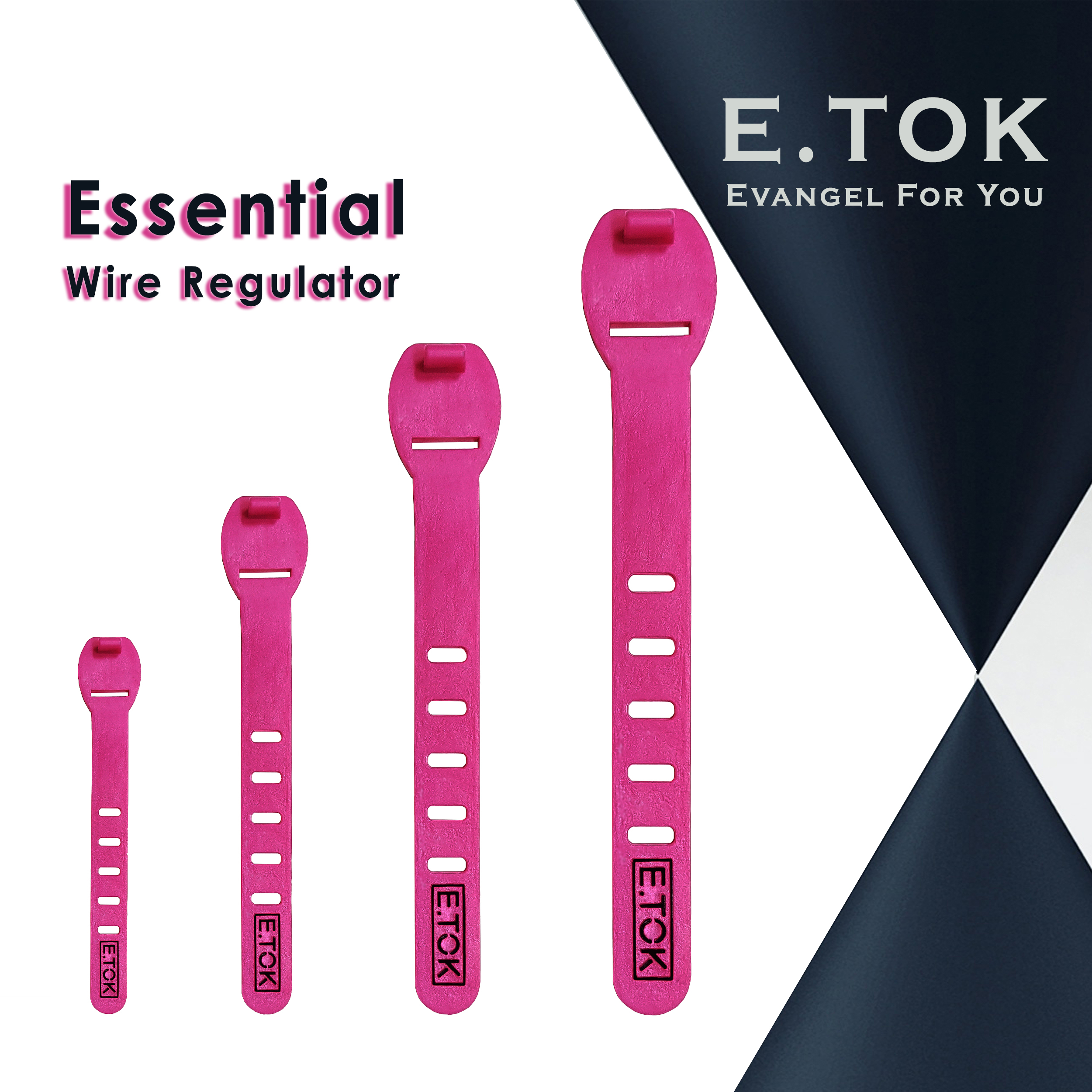 نظم دهنده کابل ایتوک مدل Essential بسته 8 عددی - Image 22