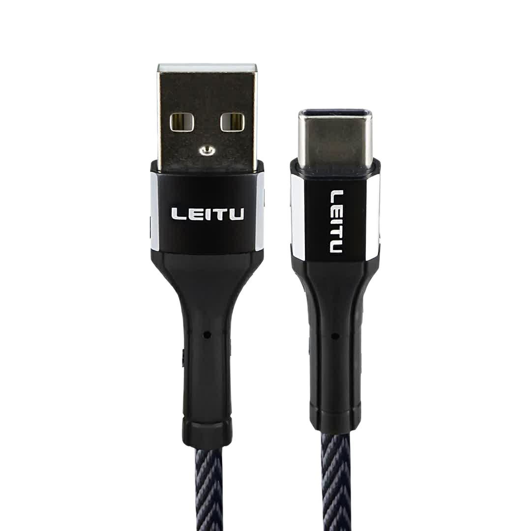 کابل تبدیل USB به USB-C لیتو مدل LD9 طول 1 متر - Image 2