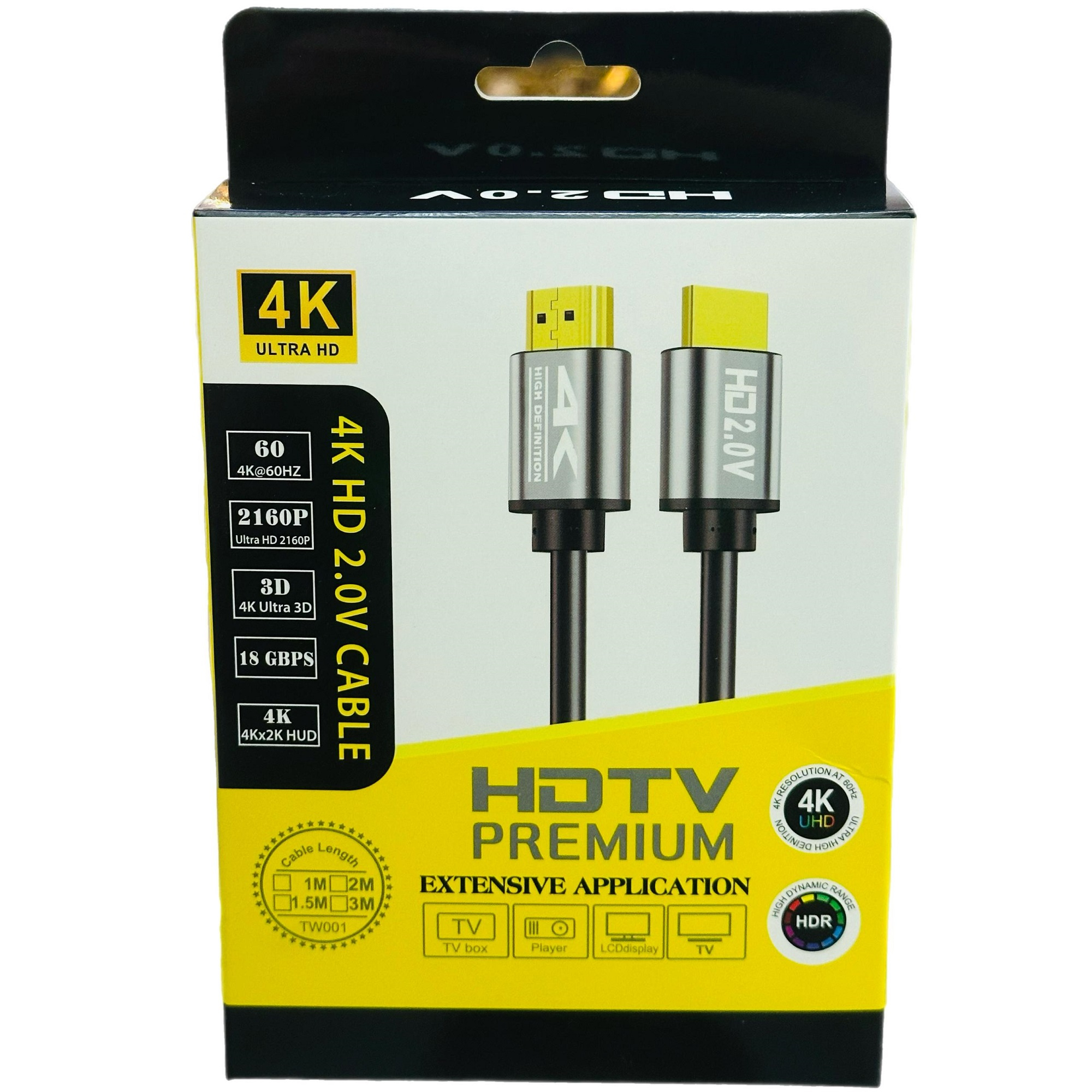 کابل HDMI مدل 4K ULTRA HD طول 1.5 متر - Image 3