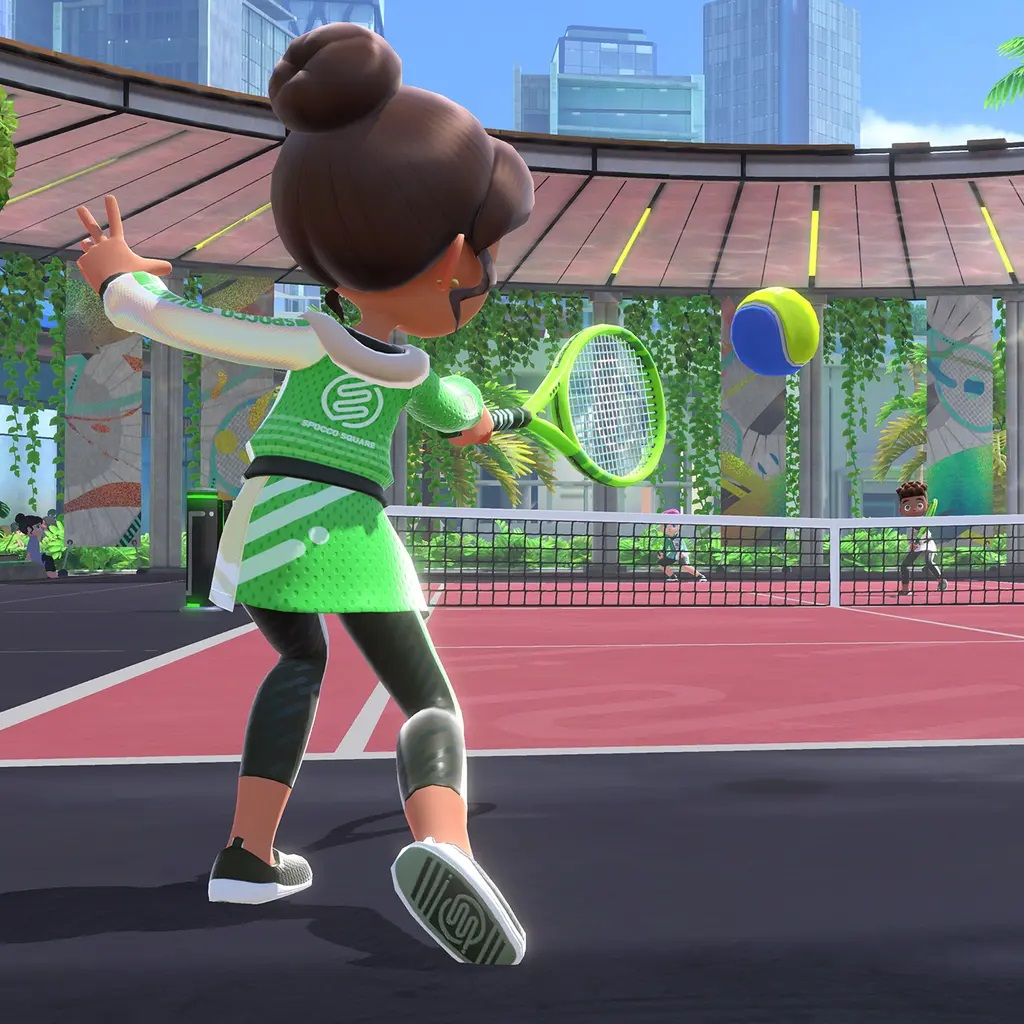 بازی Nintendo Switch Sports مخصوص نینتندو سوئیچ به همراه Leg Grip - Image 4
