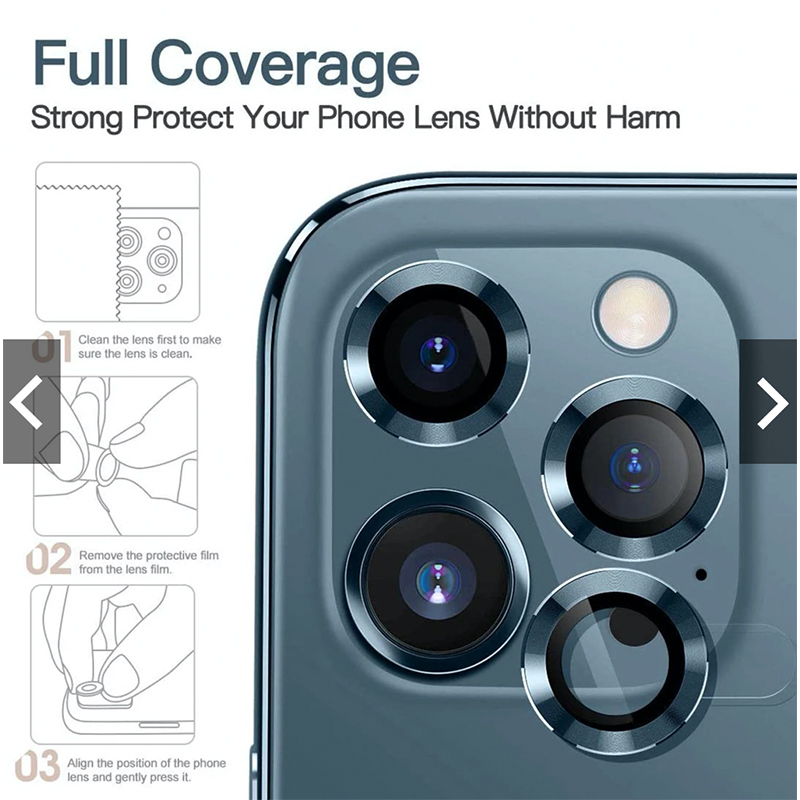 محافظ لنز دوربین مدل BTI مناسب برای گوشی موبایل اپل iphone 12 pro max - Image 8