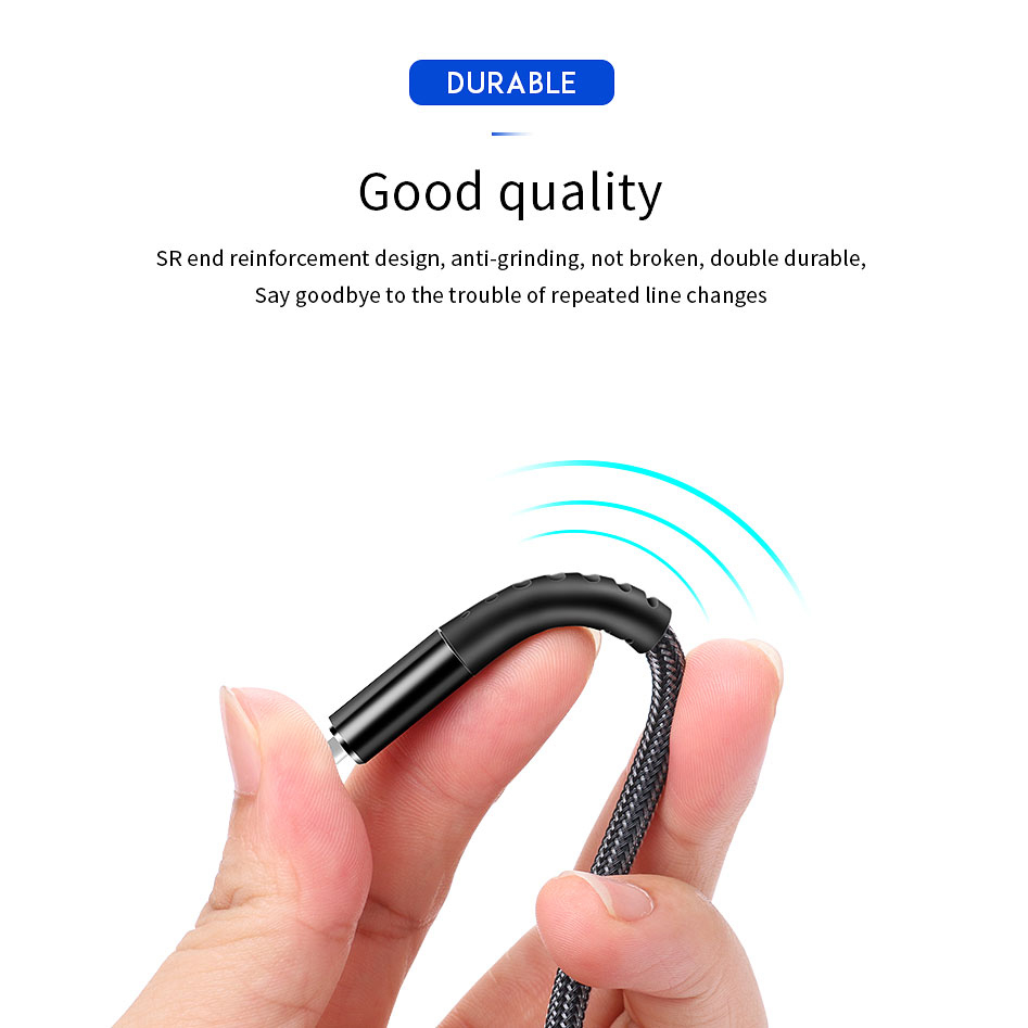 کابل تبدیل USB به لایتنینگ هزول مدل G22 طول 1 متر - Image 10