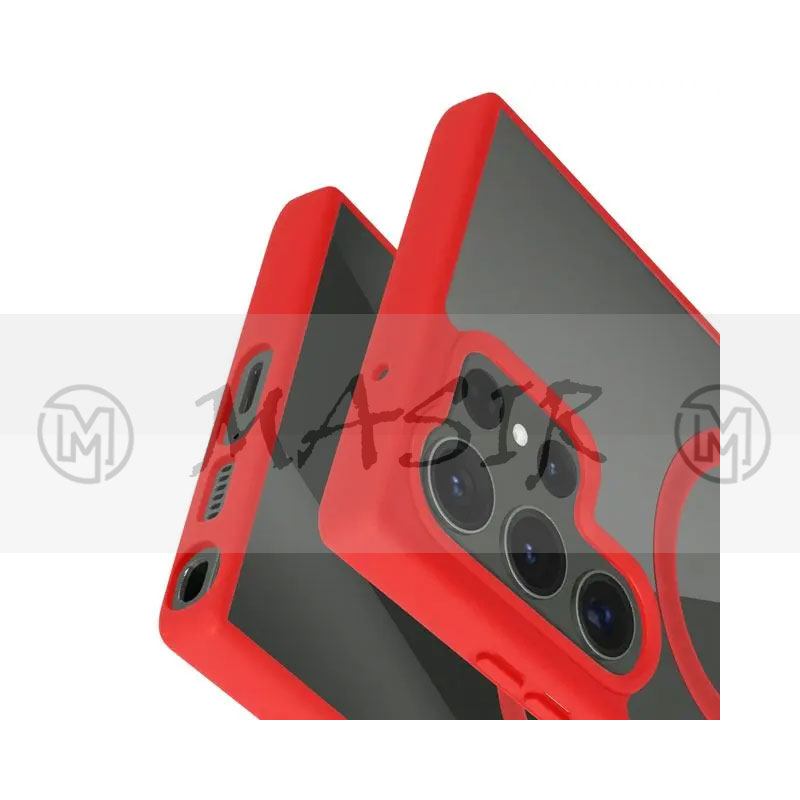 کاور مسیر مدل Silicone Magnetic Magsafe مناسب برای گوشی موبایل سامسونگ Galaxy S23 Ultra - Image 7