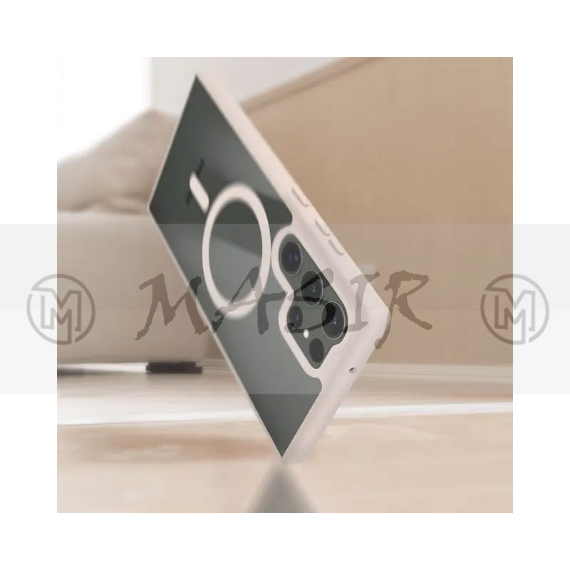 کاور مسیر مدل Silicone Magnetic Magsafe مناسب برای گوشی موبایل سامسونگ Galaxy S23 Ultra - Image 6