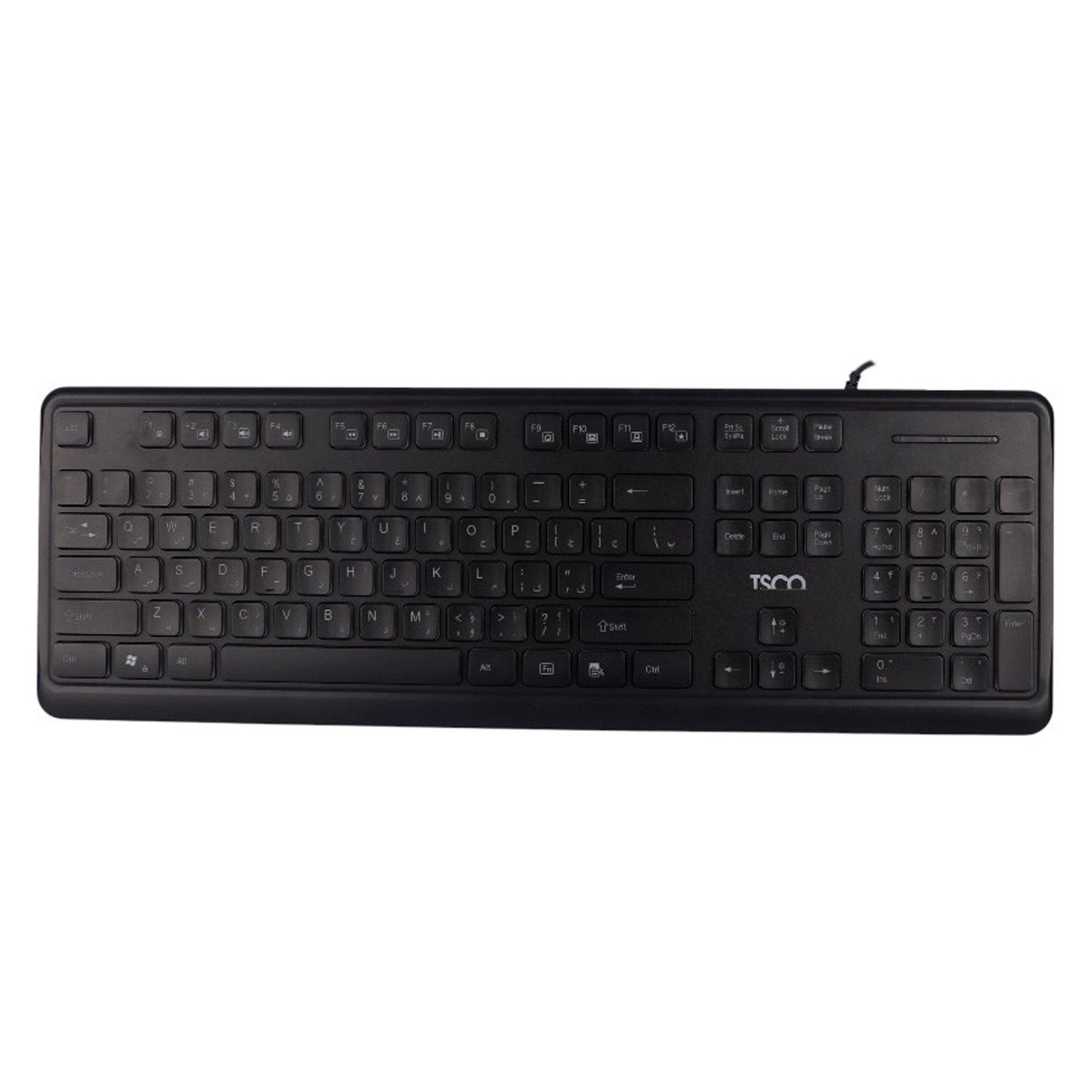 کیبورد تسکو مدل TK 8046،سوییچ ممبران، Full-size، نورپردازی RGB - Image 4