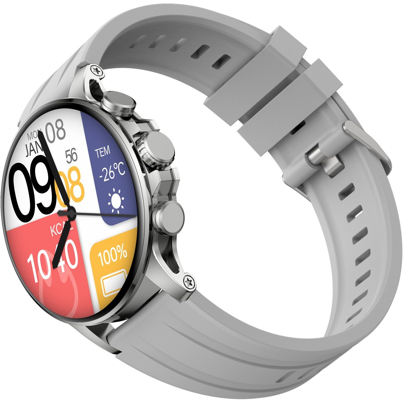 ساعت هوشمند گلوریمی مدل M2 MAX LTD دارای قابلیت های کنترل موسیقی (Music Player)، قابلیت مکالمه از طریق بلوتوث، قابلیت تغییر طرح ساعت یا تم، صفحه همیشه روشن (Always-on Display) بند سیلیکون - Image 6