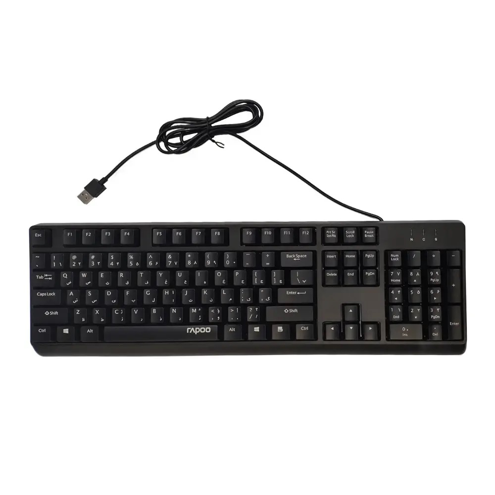 کیبورد و ماوس سیمی رپو مدل X130PRO - Image 6