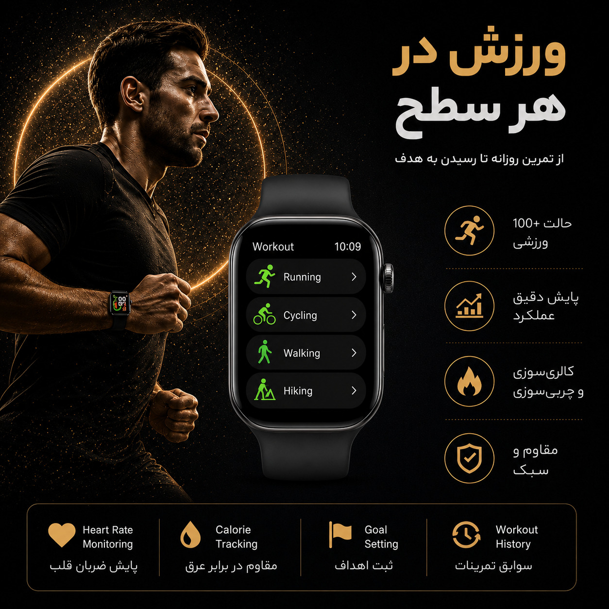 ساعت هوشمند 45 میلی متری مدل KX33 PLUS با بند سیلیکونی - Image 5