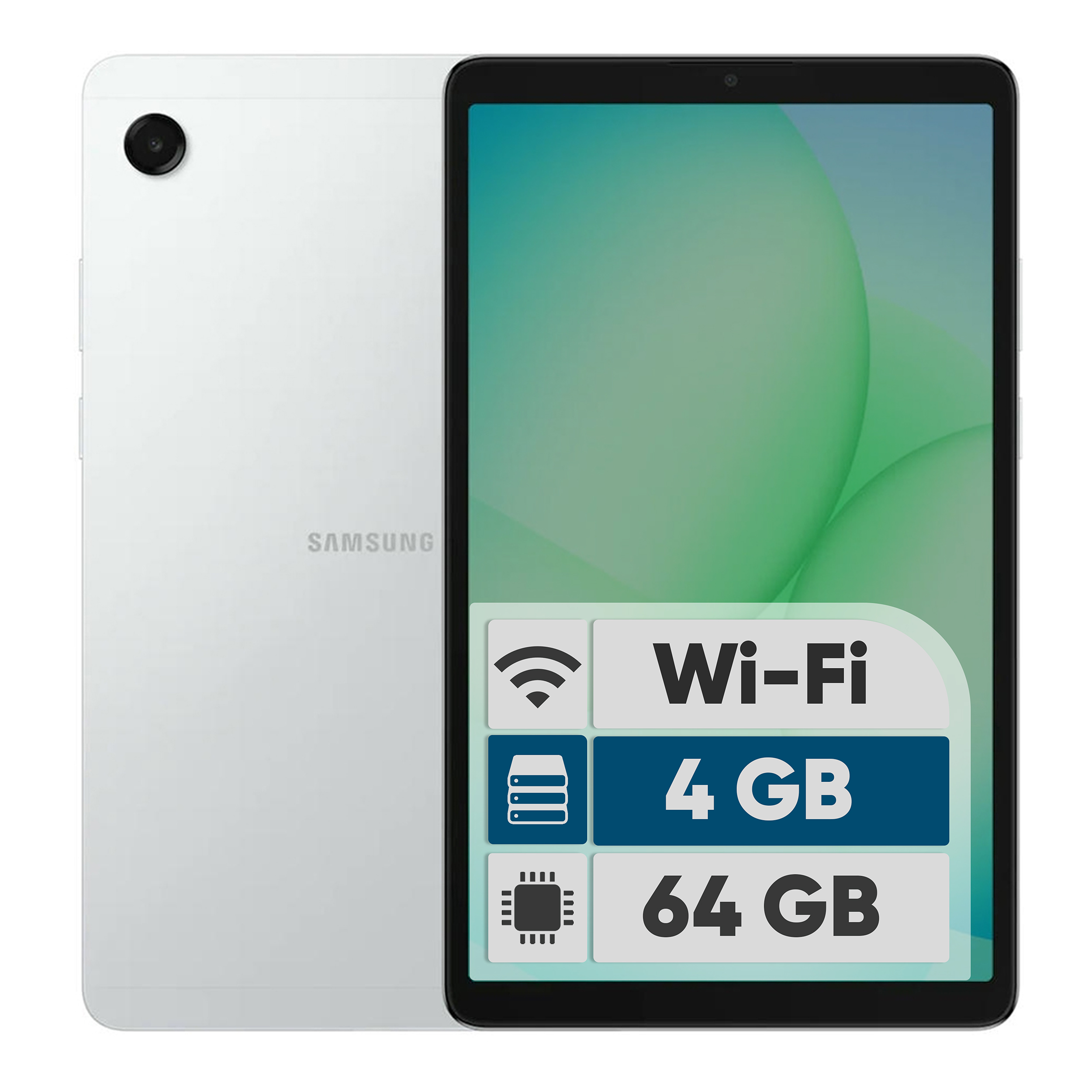 تبلت 8.7 اینچ سامسونگ مدل Galaxy Tab A11 Wi-Fi، ظرفیت 64 گیگابایت و رم 4 گیگابایت، رزولوشن دوربین 8 مگاپیکسل - Image 2