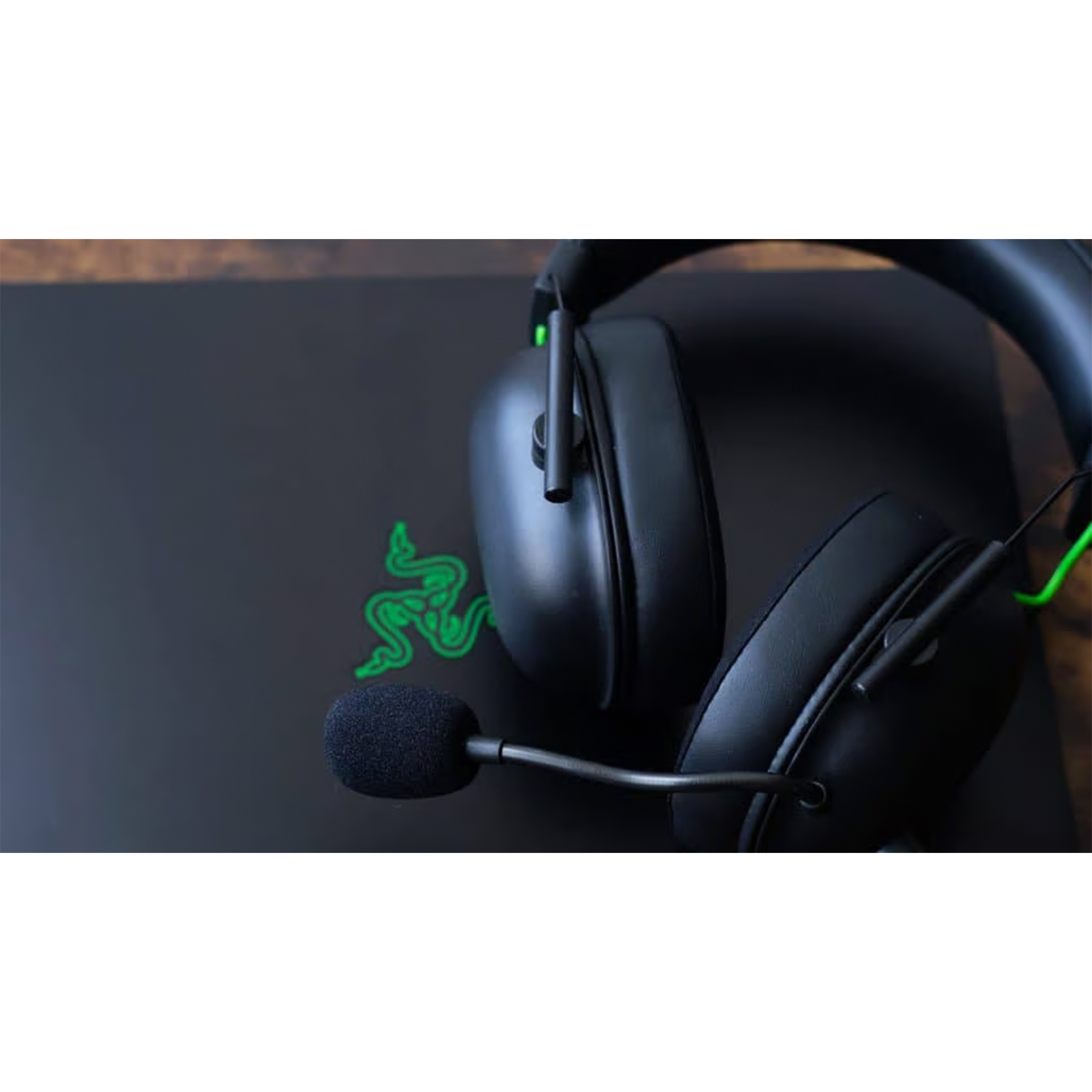هدست گیمینگ ریزر مدل BlackShark V2 X با نویز کنسلینگ بدنه و نویز کنسلینگ میکروفون (ENC)، اتصال از طریق جک 3.5 میلیمتری، دارای صدای فراگیر 7.1 کاناله، دارای تکنولوژی صدای 360 درجه - Image 13