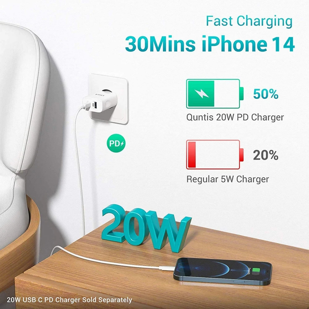 کابل تبدیل USB-C به لایتنینگ سمگپرس مدل دیتا پلاس طول 1 متر - Image 8