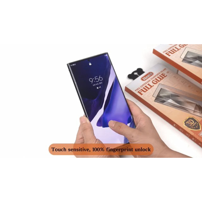 محافظ صفحه نمایش کیزاشی مدل Full-Glueمناسب برای گوشی موبایل سامسونگ Galaxy S23 ultra - Image 10