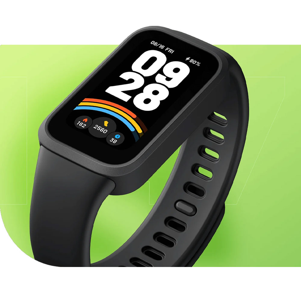 ساعت هوشمند 46 میلیمتری شیائومی مدل Smart Band 9 Active، کنترل موسیقی، کنترل سطح اکسیژن خون، شمارش ضربان قلب، پایش وضعیت خواب، با بند پلاستیکی - Image 10
