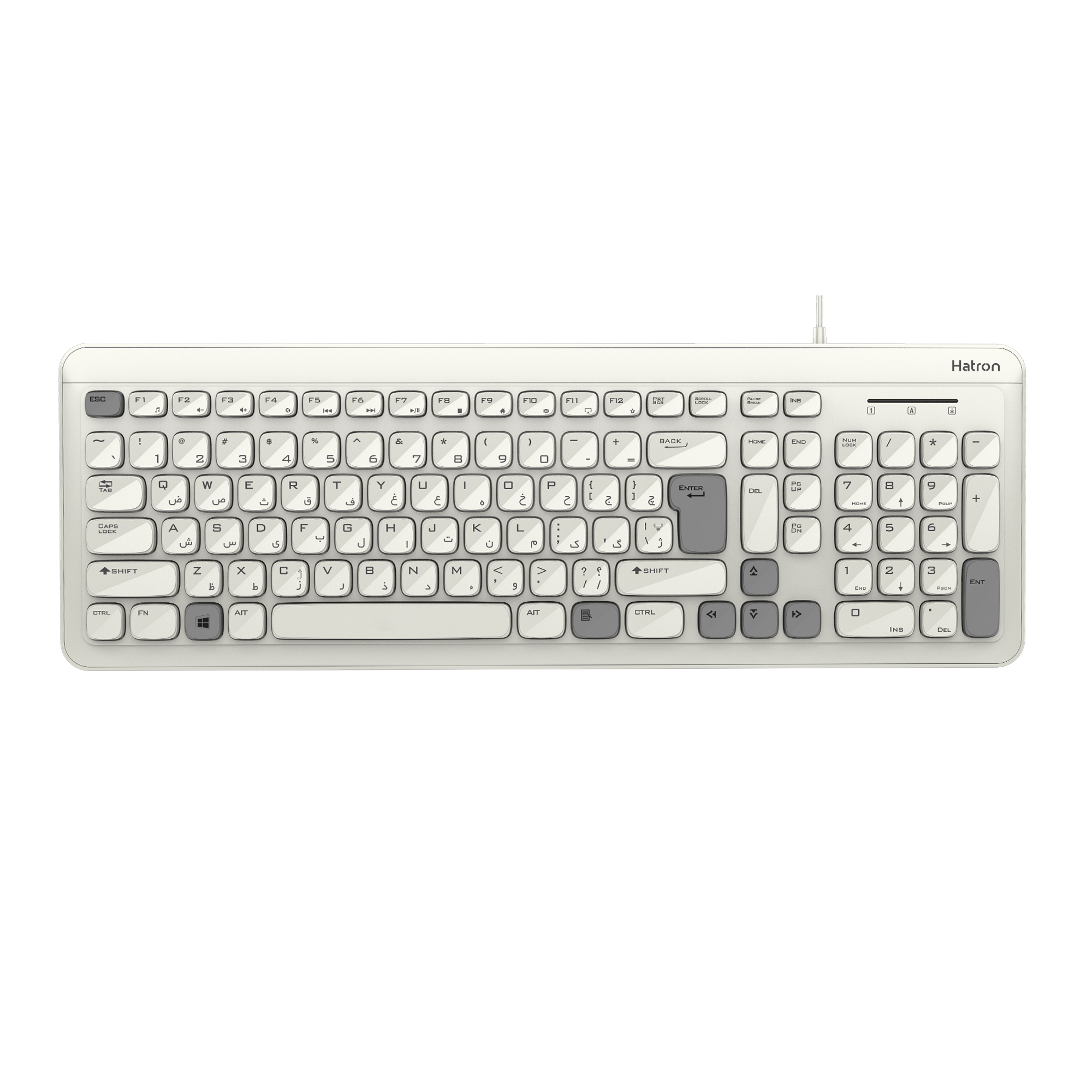 کیبورد ارگونومیک هترون مدل HK181 - Image 4
