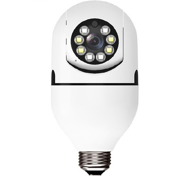 دوربین بیسیم مداربسته تحت شبکه مدل v380 با کیفیت Full HD 1080، لنز 2 مگاپیکسل، چرخش 360 درجه افقی و 90 درجه عمودی، دید در شب تا 20 متر، اتصال Wi-Fi، نصب روی دیوار و سقف، مناسب فضای باز و بسته - Image 2