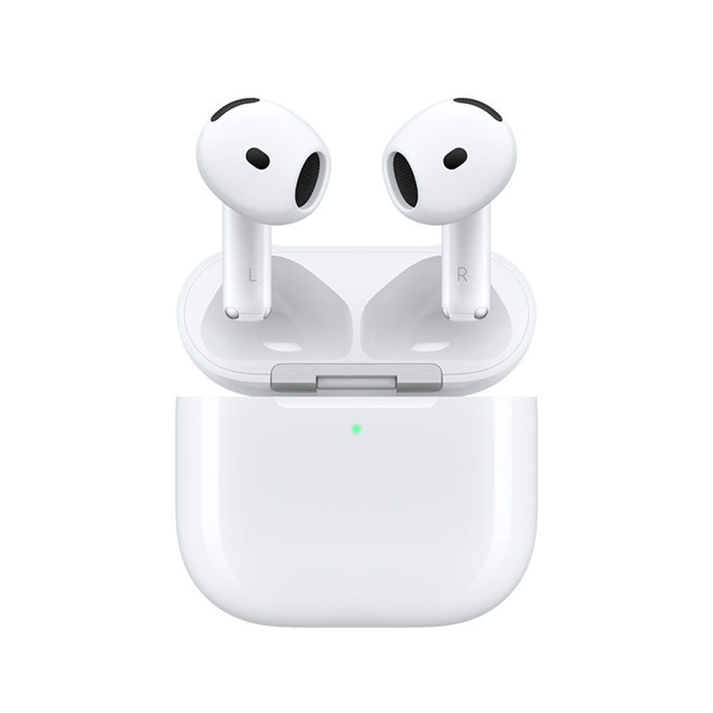 هدفون بلوتوثی اپل مدل AirPods 4 فاقد قابلیت نویز کنسلینگ، درگاه شارژ USB Type-C، شارژ بی سیم، با قابلیت اتصال به چند دستگاه، پشتیبانی از فرمان لمسی، نشانگر LED، پشتیبانی از دستیار صوتی، مقاوم در برابر آب - Image 3